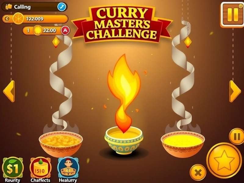 Curry Master S Challenge Gameplay Screenshot